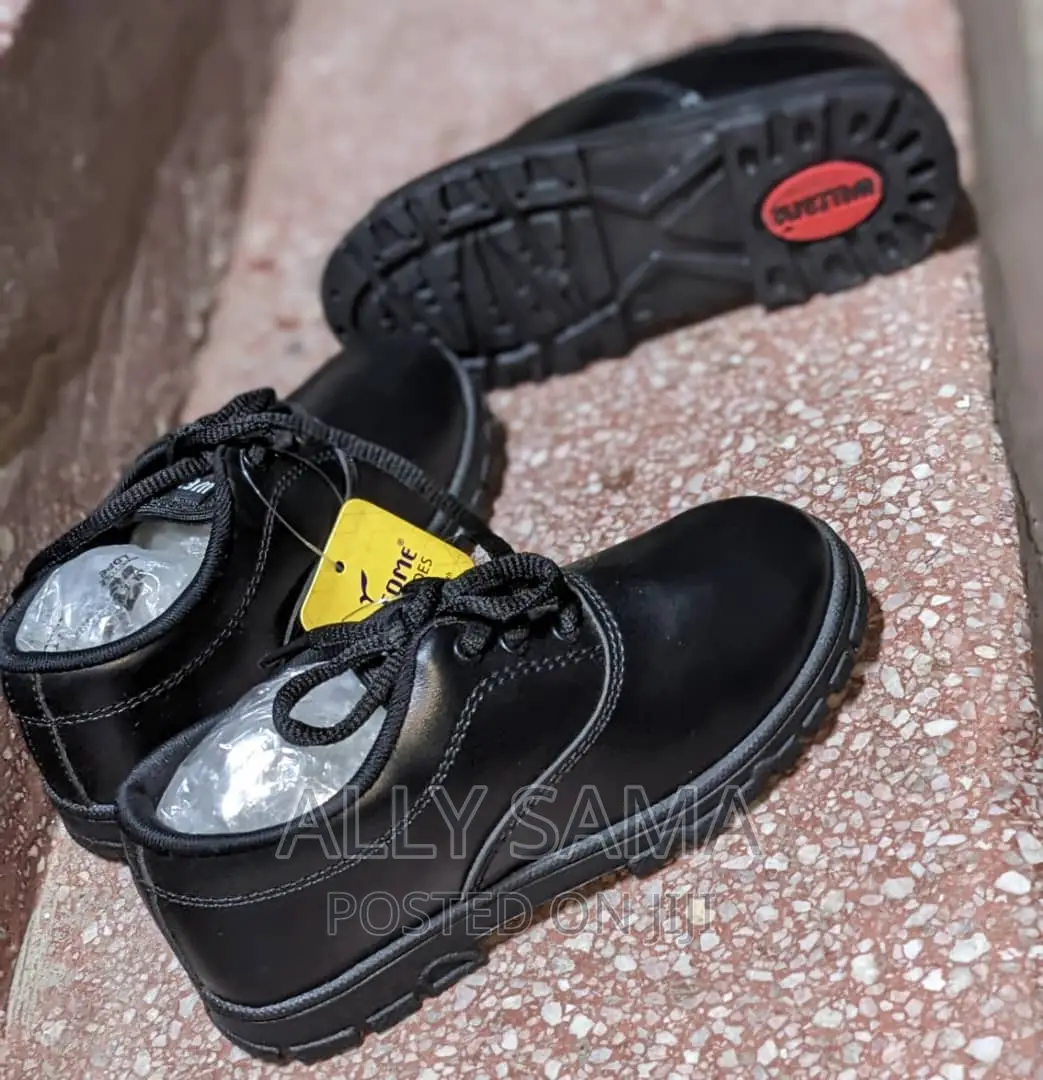Boys School Shoes Black Full