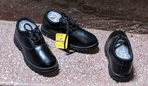 Boys School Shoes Black Full