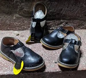 Girs School Shoes Black