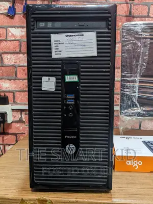Desktop Computer HP 4GB AMD A4 HDD+SSD 500GB