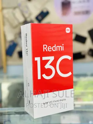 New Xiaomi Redmi 13C 128 GB Black