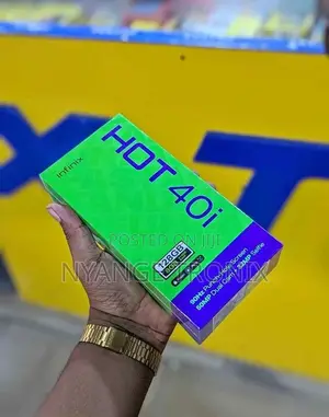 New Infinix Hot 40i 128 GB Black