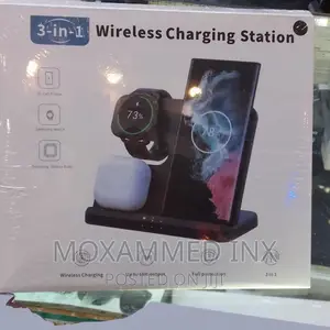 3 in 1 Wireless Charging Station