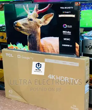 TCL Smart UHD TV Yenye Inchi 43
