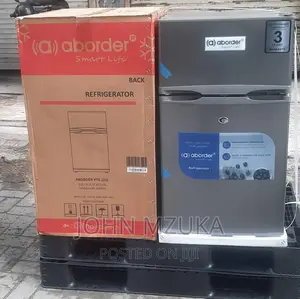 Aboder Fridge Liter 115 ,Two Doors , Free Fridge Guard Cheap