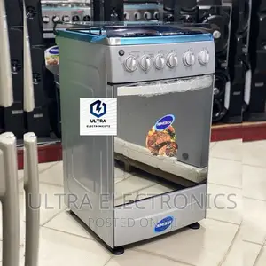 HOMEBASE Cooker Yenye Plate 3 Za Gas Na Plate 1 Ya Umeme