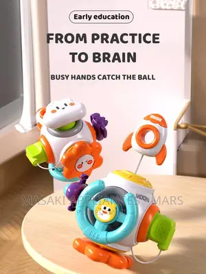 Montessori 6 in 1 Activity Cube/Ball