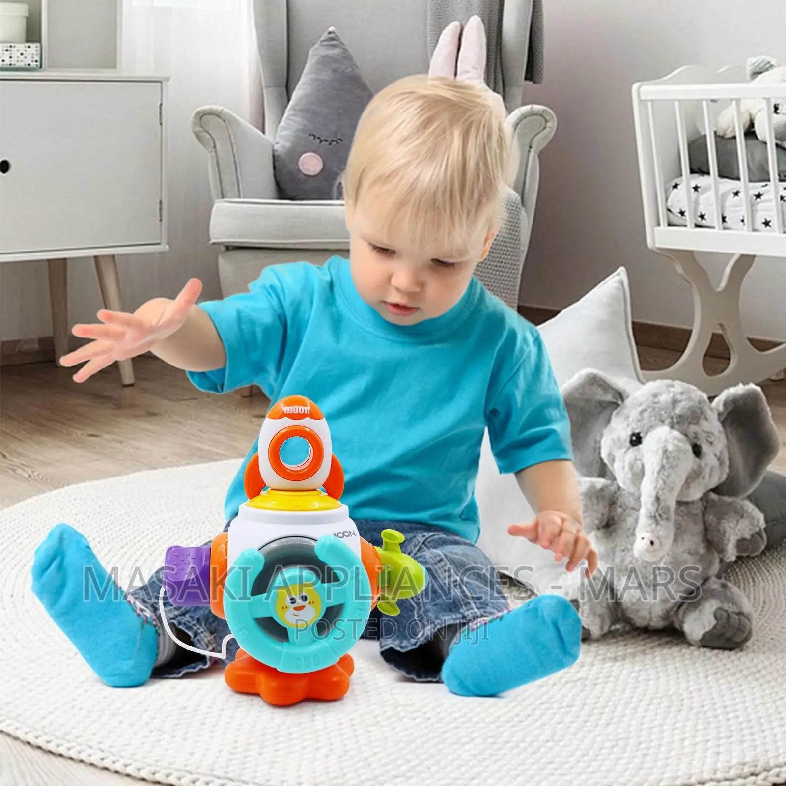 Montessori 6 in 1 Activity Cube/Ball