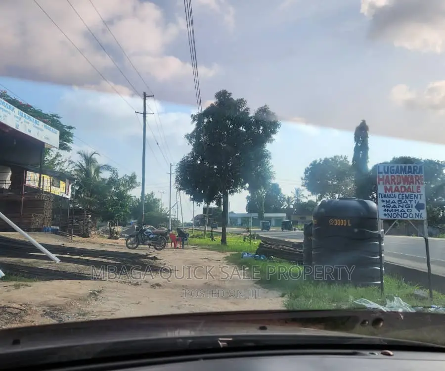 Plot Along Main Road With 2 Shop for Sale TSH 70mil at Madal