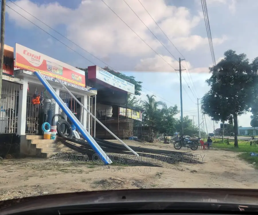 Plot Along Main Road With 2 Shop for Sale TSH 70mil at Madal