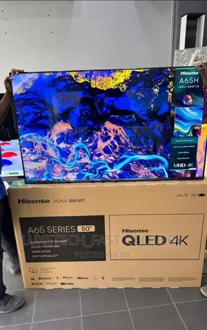 Hisense 50 Inch Qled Smart Tv 100% Best Colour