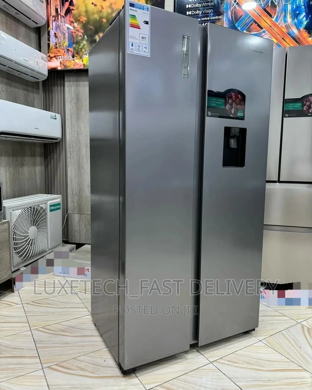 Hisense Non-Frost Fridge 515L Side by Side