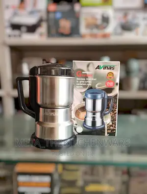 Portable Electric Grain Grinder (Coffee and Food Masaala)