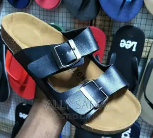 Open Shoes Black Unisex