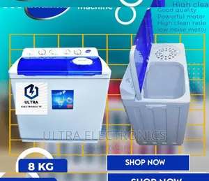 HOMEBASE Twin Tub Washing Machine Yenye 8kg