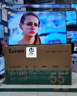 EURON Smart Android UHD Tv Yenye Inchi 55
