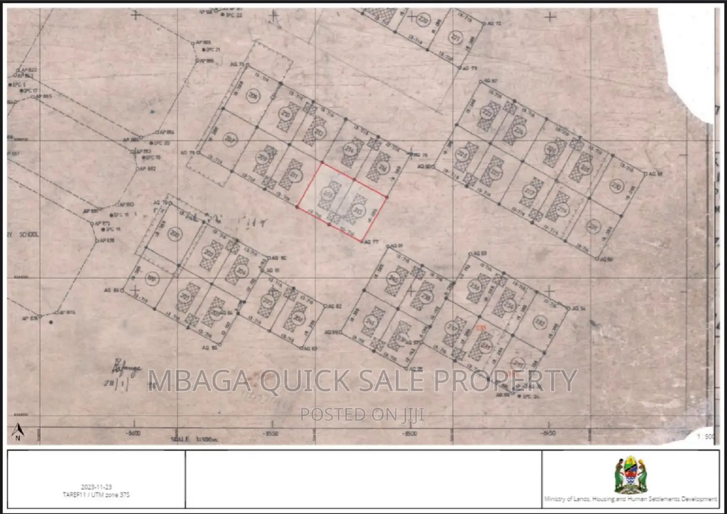 Plot House for Sale at Sinza Rombo Green View