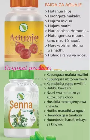 Aguaje Na Senna Zote Zitakupa Shape Na Kupunguza Tumbo Pia