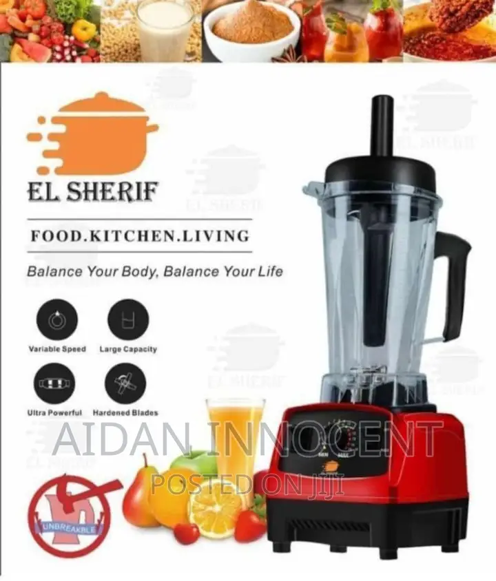 Heavy Duty Blender -El Sheriff