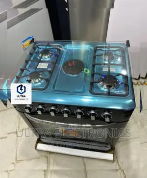 HOMEBASE Cooker Yenye Oven Na Plate 4
