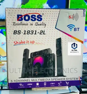 BOSS Subwoofer Mini Speakers 3 Na Tower Speakers 2