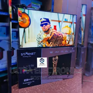 STARNET Frameless HD TV Yenye Inchi 43