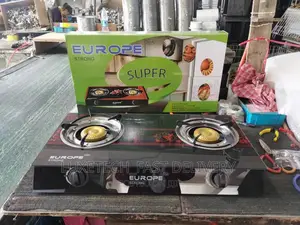 2 Burner Gas Cooker| Gas Stove | Jiko La Gas Plate 2 Ya Kioo