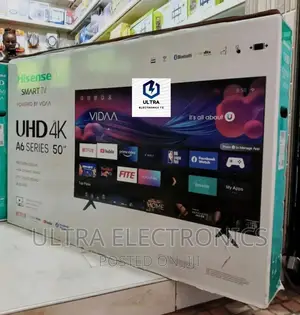 HISENSE SMART UHD VIDAA Frameless TV Yenye Inchi 50