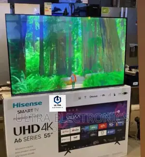 Hisense Smart UHD VIDAA Frameless TV Yenye Inchi 55