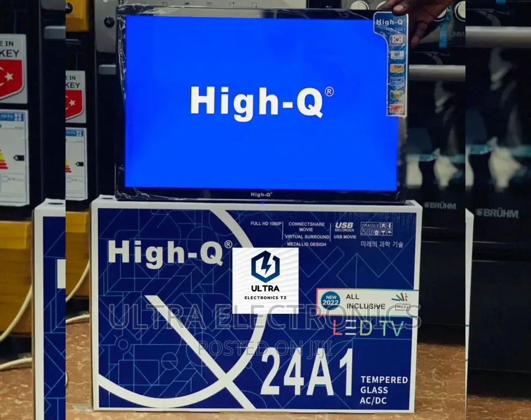 High-Q Full HD 1080p TV Yenye Inchi 24