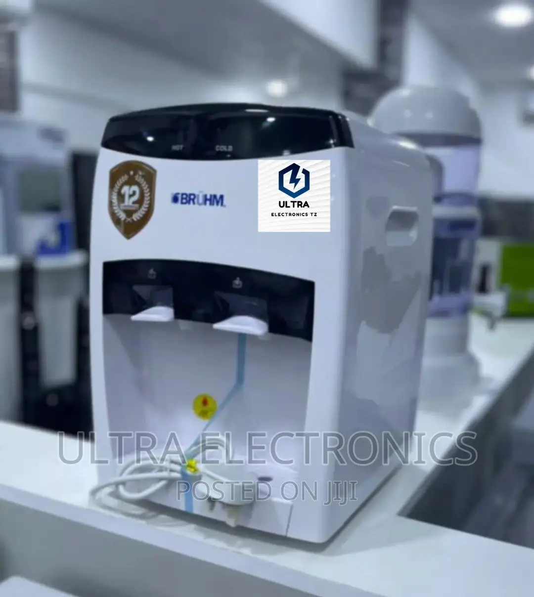 Bruhm Table Top Water Dispenser Yenye Hot and Cold Tap