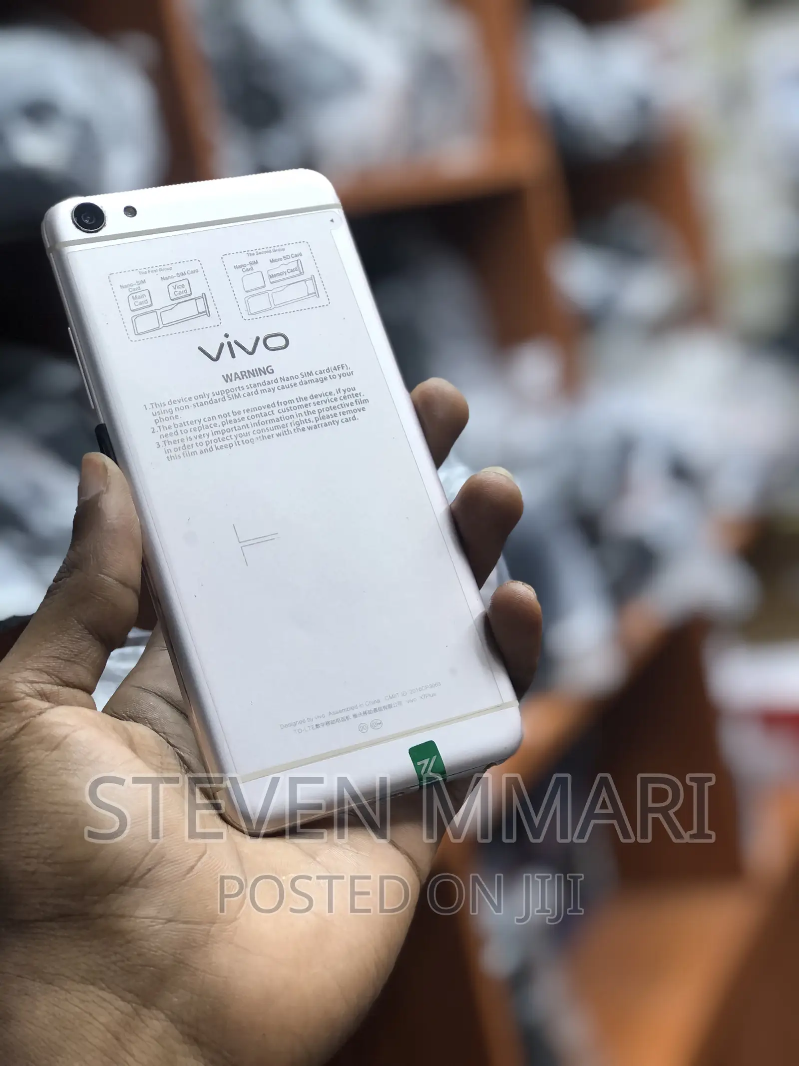 Vivo X7 128 GB Silver