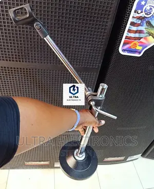 Portable Mic Stand (Table) Made Up of Steel