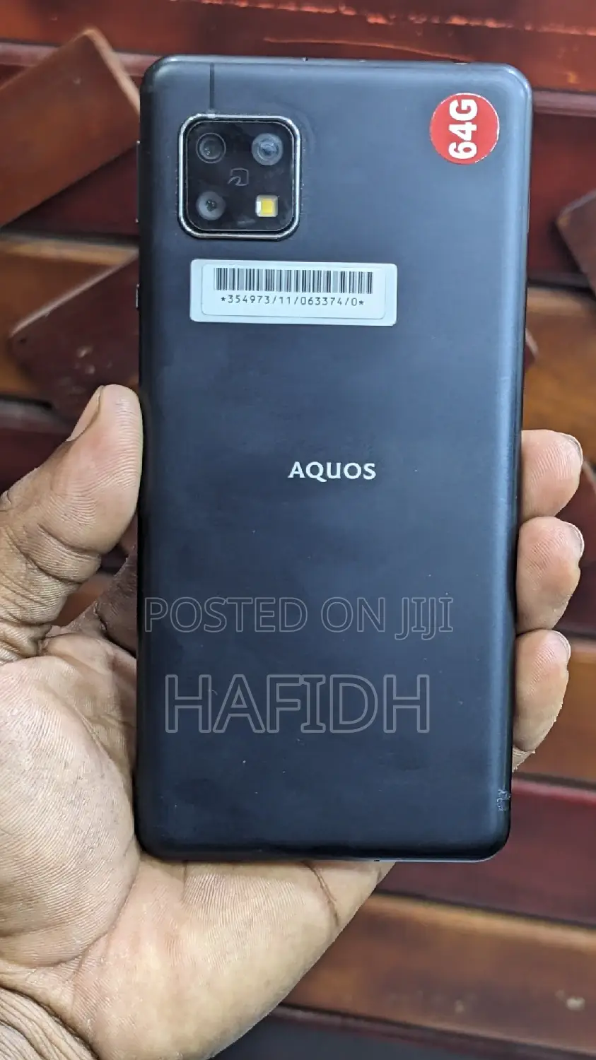 Sharp Aquos sense5G 64 GB Black