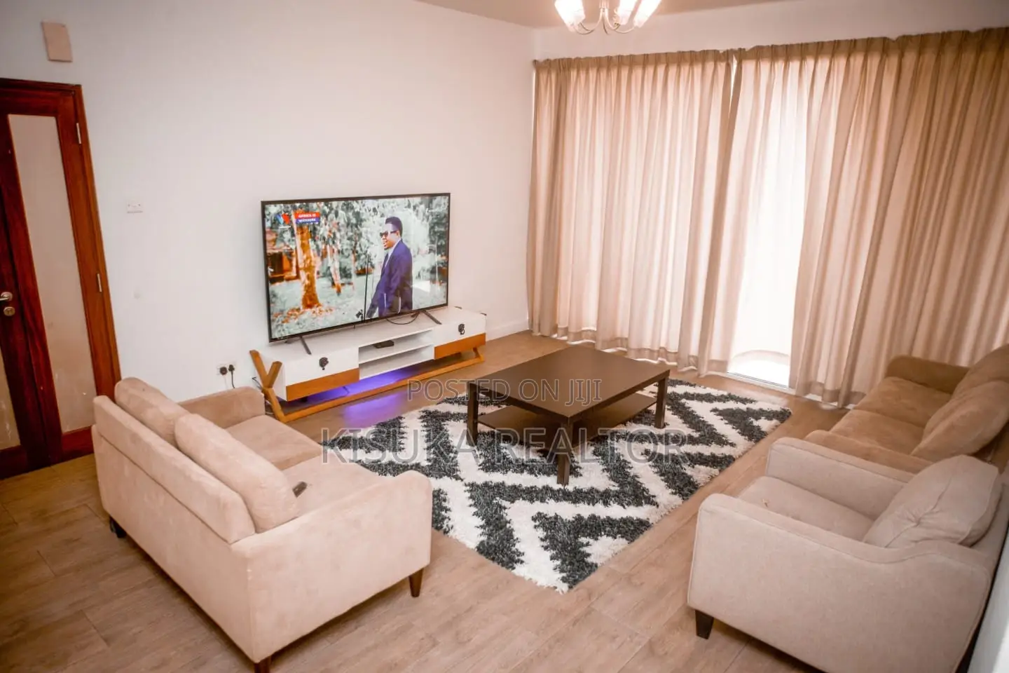Furnished 3bdrm Apartment in Mikocheni for rent
