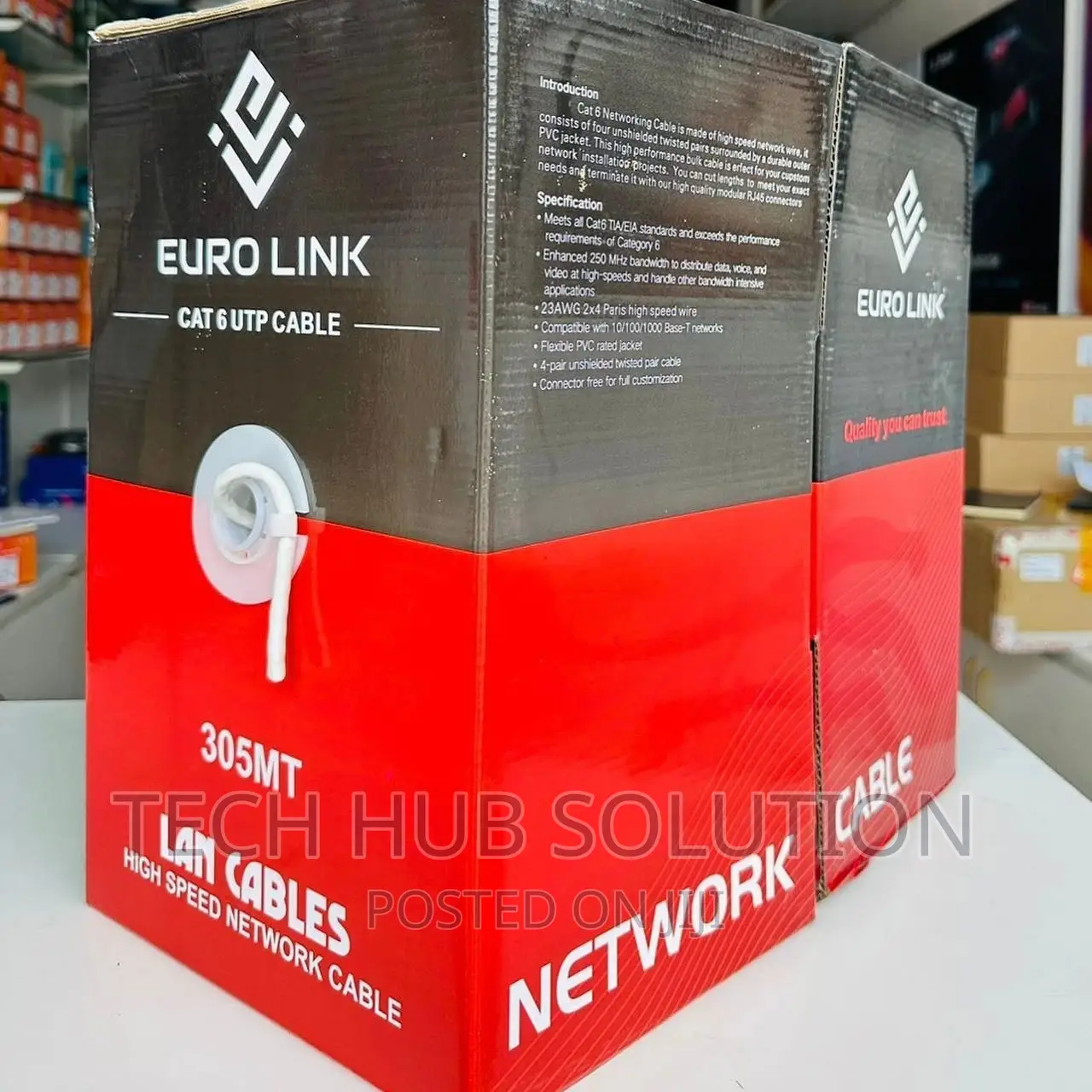 Cat 6 UTP CABLE 305m