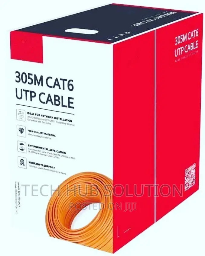 Pure Cooper Cat 6 Cable