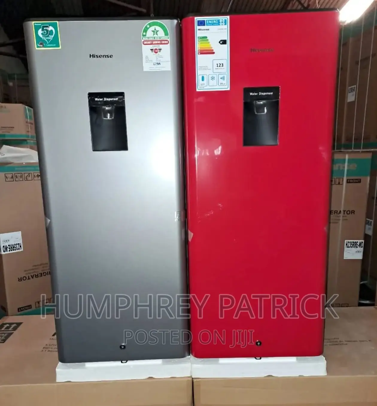 Hisense Refrigerator With Water Dispenser