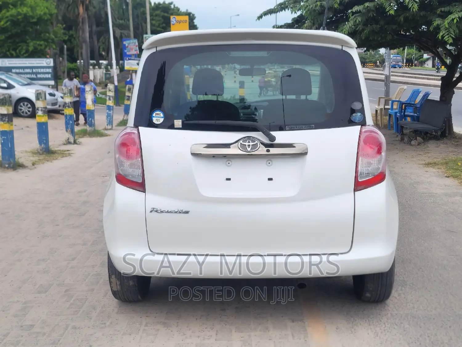 Toyota Ractis 2008 White