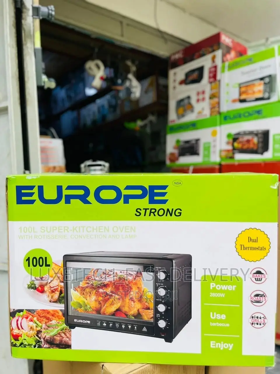 Electric Super Kitchen Oven 100 Litres
