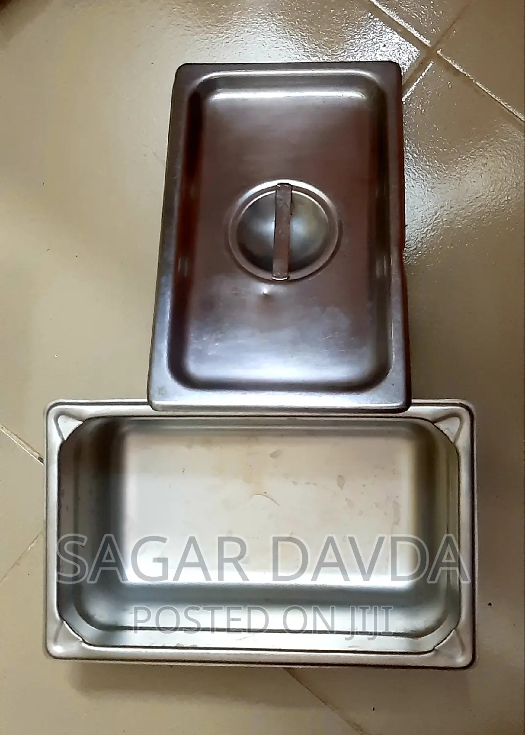 Stainless Steel Salad Basins - 4 PCS