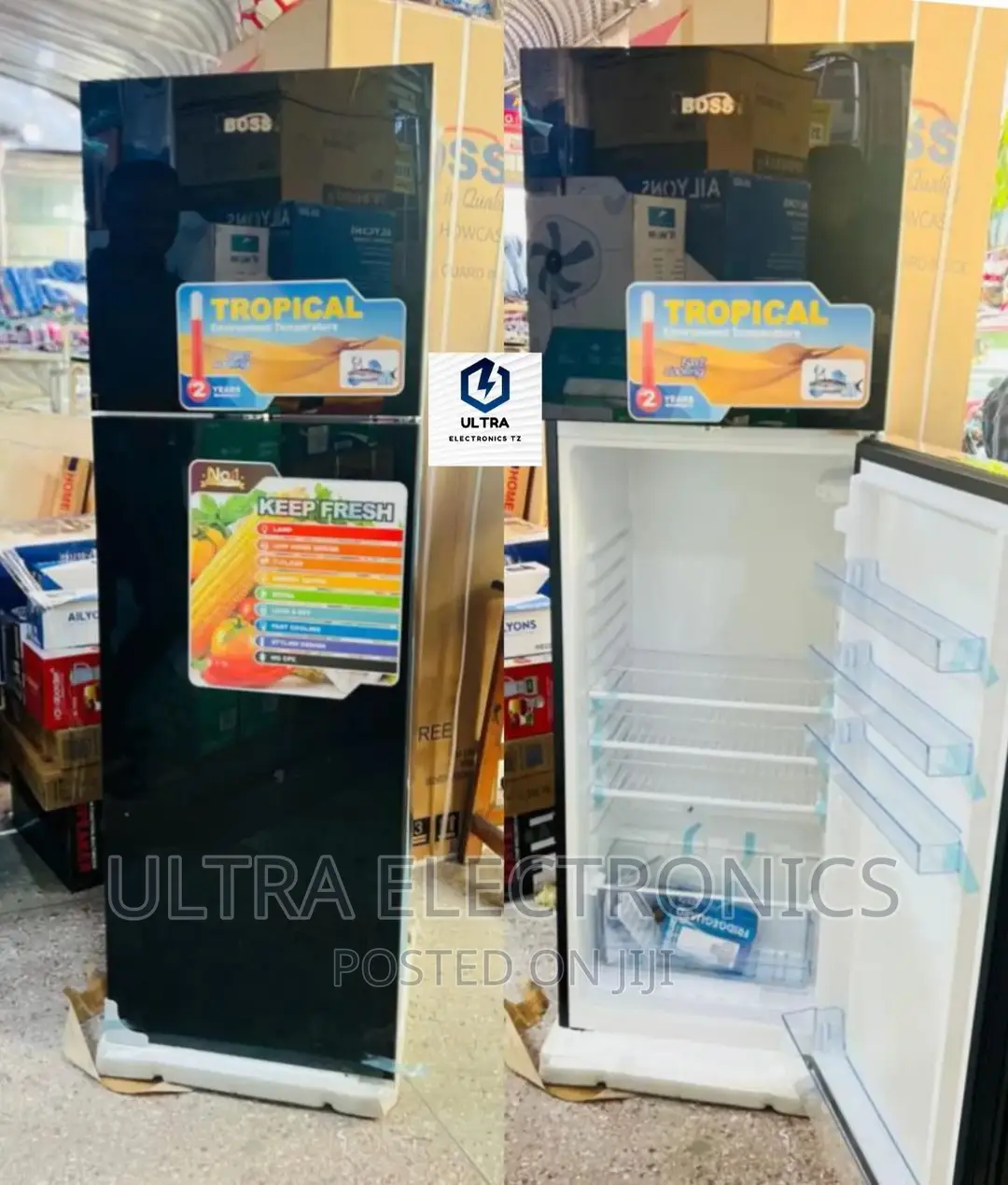 BOSS Refrigerator Yenye Lita 268