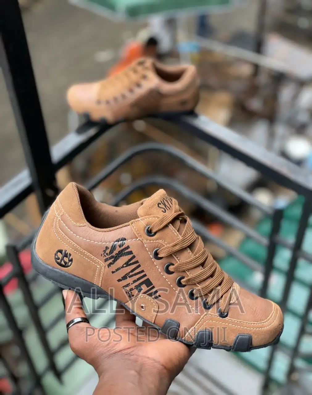 New Shoes Skyview Material Leather