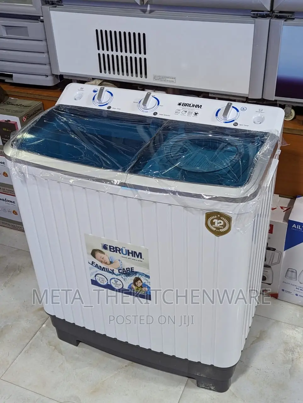 Bruhm Washing Machine 7kg Manual