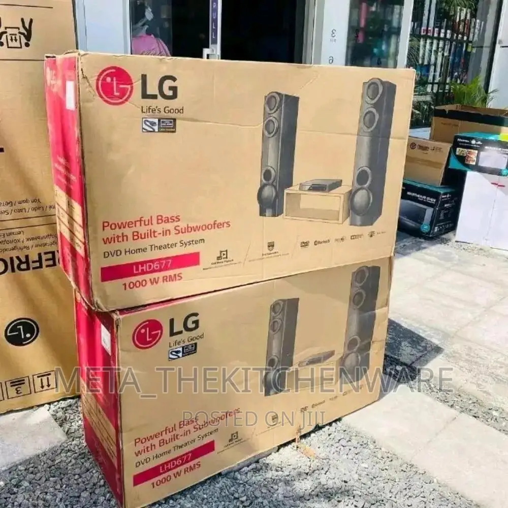 Lg Powerful Bass With Built-in Subwoofers