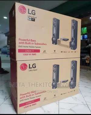 Lg Powerful Bass With Built-in Subwoofers