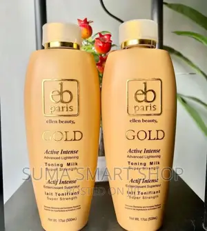 ELLEN BEAUTY Gold Toning Milk