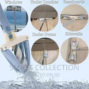Self Wringing X Shape Floor Mop 360 Dry Wet Rotating