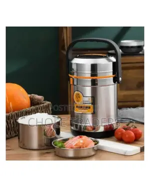 2-Liters Non-Electric Stainless Steel Lunch Box