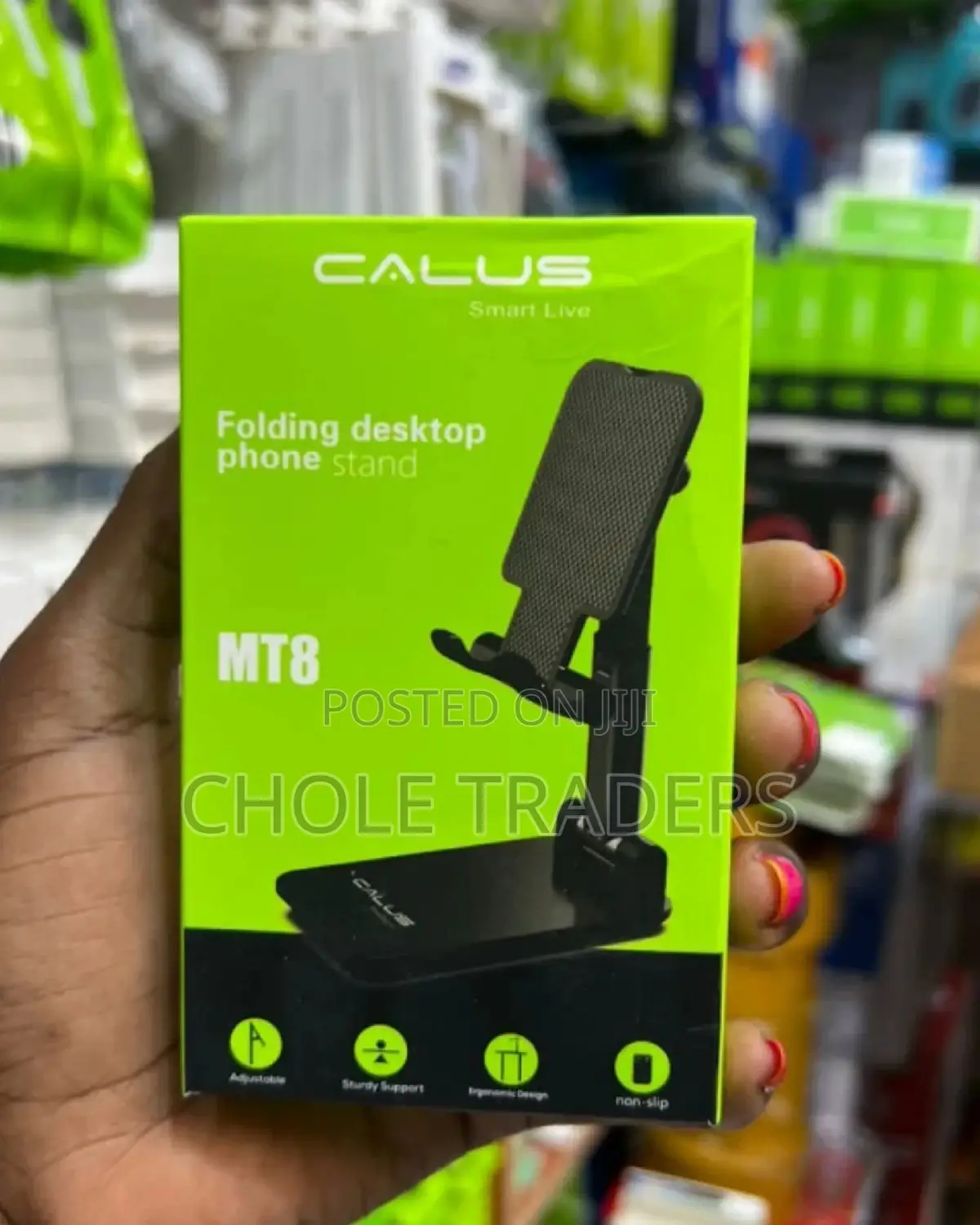 Folding Desktop Mobile Phone Stand / Holder